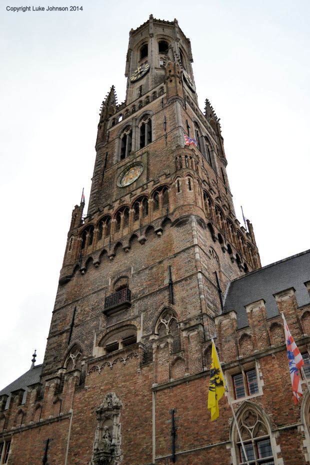 The Belfry or Belfort in the Markt, Bruges